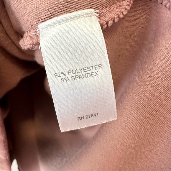 J. Jill PureJill Medium‎ Mauve Pink Turtleneck Plush Tunic Sweatshirt - Picture 4 of 4